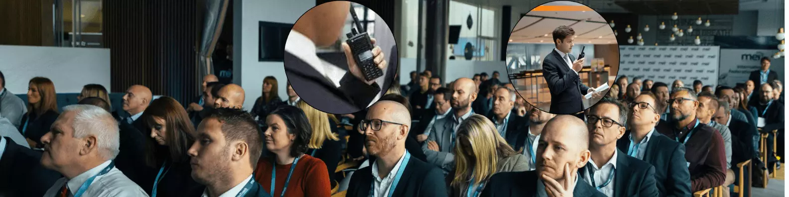 Rádios para Empresa de Eventos
